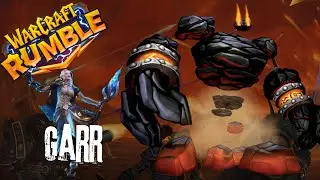 Warcraft Rumble Molten Core Raid : Garr