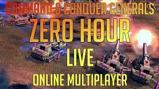 Command & Conquer LIVE - Generals Zero Hour Online Multiplayer PRO GAMES