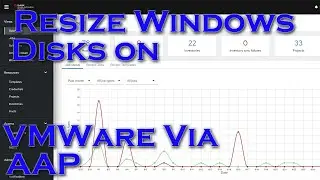 Resize Windows Disk On VMWare Via Ansible Automation Platform