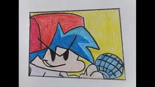 Boyfriend [Friday Night Funkin] Çizimi-Boyfriend [Friday Night Funkin] Drawing