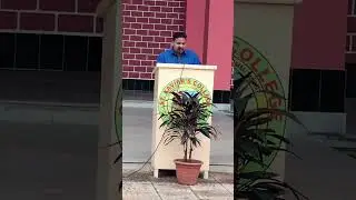ओजस्वी देशभक्ति भाषण || स्वतंत्रता दिवस 2024 || Asst. Prof. #Hindus_in_bangladesh #Poetry  #College