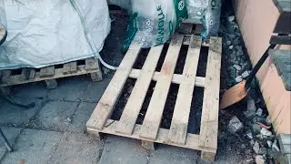 Renovation: one metric tonne of clay already used!
