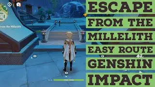 Escape from the Millelith Guide | Easy Route | Genshin Impact