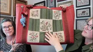 Flosstube #32 - Between Two WIPs - we're back! Shop update, WIPs and chatter