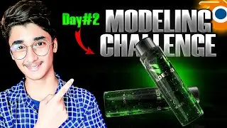 DAY #02: 3d Modeling In Blender Challenge
