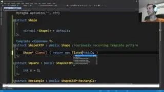 C++ Templates - Part 4 : Curiously Recurring Template Pattern