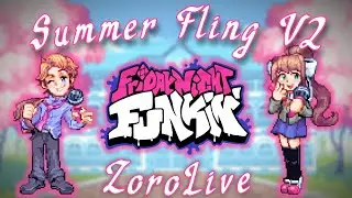 [ FLASHING LIGHTS] Summer Fling V2 | Friday Night Funkin' Song | Youtube Partner Celebration