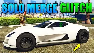 GTA 5 SOLO F1 WHEELS ANY CAR TO CAR MERGE GLITCH 1.55 *PC*