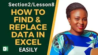 👉HOW TO FIND & REPLACE DATA IN EXCEL EASILY