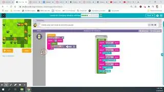 Code.org Express Course: Lesson 20 - Changing Variables with Bee
