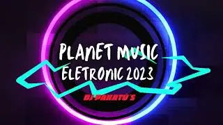 Capa canal de música remix neon vídeo miniatura do youtube