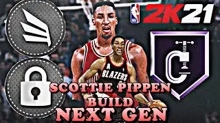 NBA 2K21 NEXT GEN BEST SCOTTIE PIPPEN BUILD!! THE BEST LOCKDOWN DEFENDER!! The Bulls Legend is here!