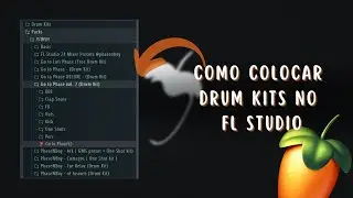 Como baixar/ADICIONAR DRUM KITS no FL Studio (FL Studio tutorial)