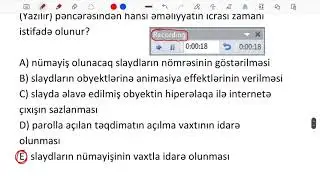 İnformatika | Mövzu 9 | Ms PowerPoint 2010