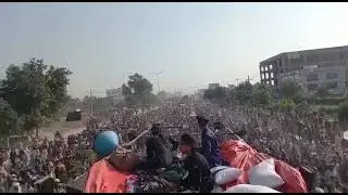 ناموس رسالت مارچ کے تازہ ترین مناظر