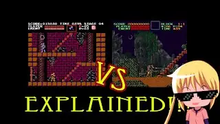 Castlevania (NES) vs Super Castlevania IV (SNES) - All The Differences Thoroughly Explained At Last!