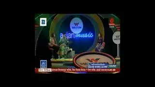 Live TV Program Bari Siddiqui and His Daughter