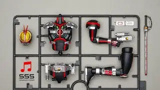 ♪Build: Masked rider 555 | Faiz | Satisfying beat building | Speed build | Model Kit