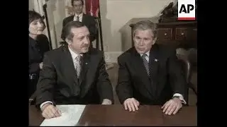 A.B.D. Başkanı Bush - AKP Genel Başkanını kabulü - 2002