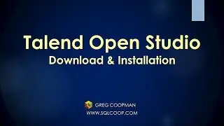 Simple Install Talend Open Studio - Its Easy -  Easy Demo!