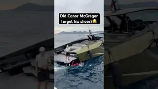 Is it McGregor’s Lambo Yacht?