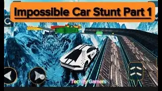 Defying Gravity Impossible car stunt gameplay part 1 | tough driving on car game @Gamingpcwala007