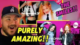 UNIS - “SUPERWOMAN” It's Live | M2 'Dopamine' | & Whatchu Need Live | Reaction!!