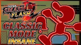Super Smash Flash 2 Beta | Classic Mode: Mr. Game & Watch (Insane)