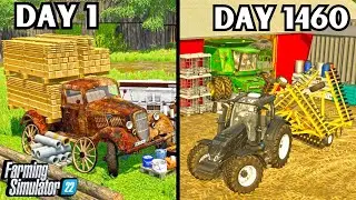 I Spent 4 Year Building The Ultimate Farms From Scratch? | Farming Simulator 22
