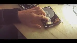 Smerigliatrice fai da te con Hard Disk - a velocità regolabile