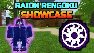 RAION RENGOKU SHOWCASE in SHINDO LIFE ROBLOX