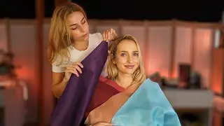 ASMR Full COLOUR Analysis with FOCUSED Attention| Real Person | Four Seasons & Skin Tone Analysis