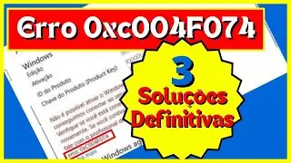 Fix Error 0xc004F074 [Windows Activation Error] now!