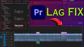 Fix Premiere Pro PLAYBACK LAG (2024)