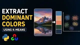 Extract Dominant Colors from Any Image using K-Means | Python & OpenCV