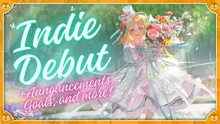【Indie Vtuber Debut】 I'm back! Exciting Announcements and Let's talk about our bright future!