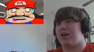 GamecubeDude300 reacts to Retarded64  Mario The Waiter!