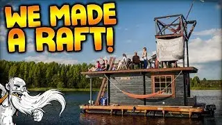 We made a RAFT! - Let's Play Bermuda Lost Survival Gameplay