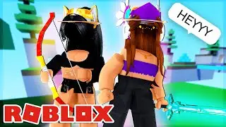 ROBLOX E-GIRLS PLAY BEDWARS (BEDWARS TROLLING)