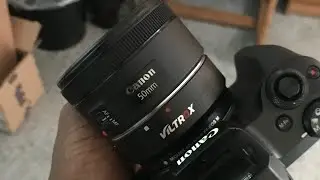 Canon 50mm F/1.8 STM + Viltrox Adapter Unboxing For The Canon M50! 
