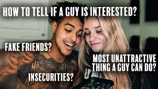 Braden asking me questions GUYS AND GIRLS ARE TOO AFRAID TO ASK GIRLS 👀 | Mackenzie Grimsley