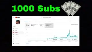 How much money do you make with 1000 Subscribers?