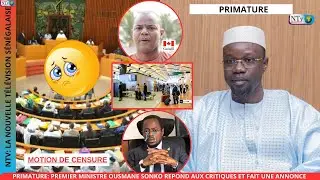 MOTION  DE CENSURE- LE REPONSE SALEE DU PM OUSMANE SONKO A ABDOU MBAW.'' DOU MASA AM