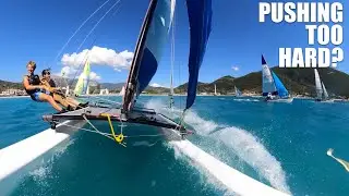 Big Race, Great Start, then disaster......