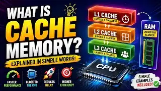 What is Cache Memory? L1, L2 & L3 Cache Explained in Simple Words 