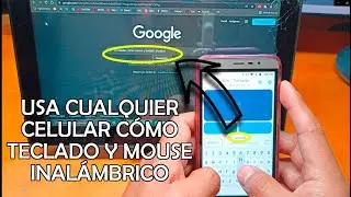 📱 👉🏻🖱⌨Utiliza Tu Celular Cómo Teclado y Mouse Bluetooth | Fácil y Efectivo🚀
