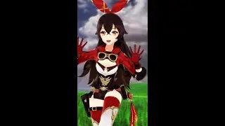 Love decoration /MMD x Genshin impact/ Amber