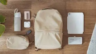 What's in my Tech backpack 👜🛩️ (2024)