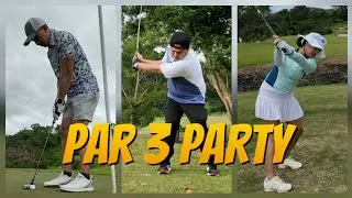 It's a tee par 3 (Tea Party) 🤣 Let's play one hole!