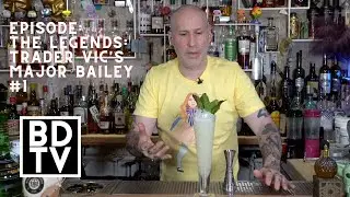 Bad Drinks TV | Cocktails & History | The Legends: Trader Vic's Major Bailey #1.